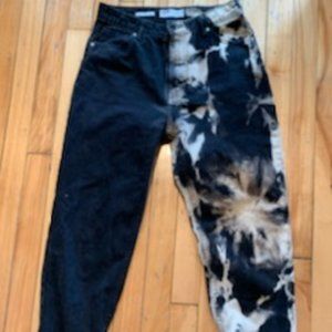 BERSHKA - Tie dye Mom jeans